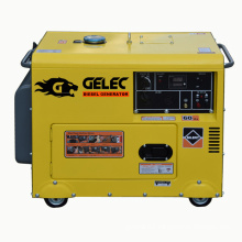 CE approved single phase 5kva silent diesel generator price